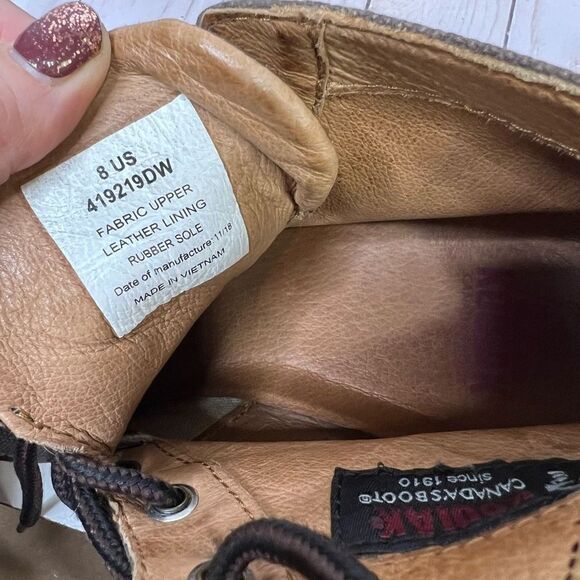 Kodiak Men's Chase Sneaker, Brown Waxed Canvas - Picture 5 of 10